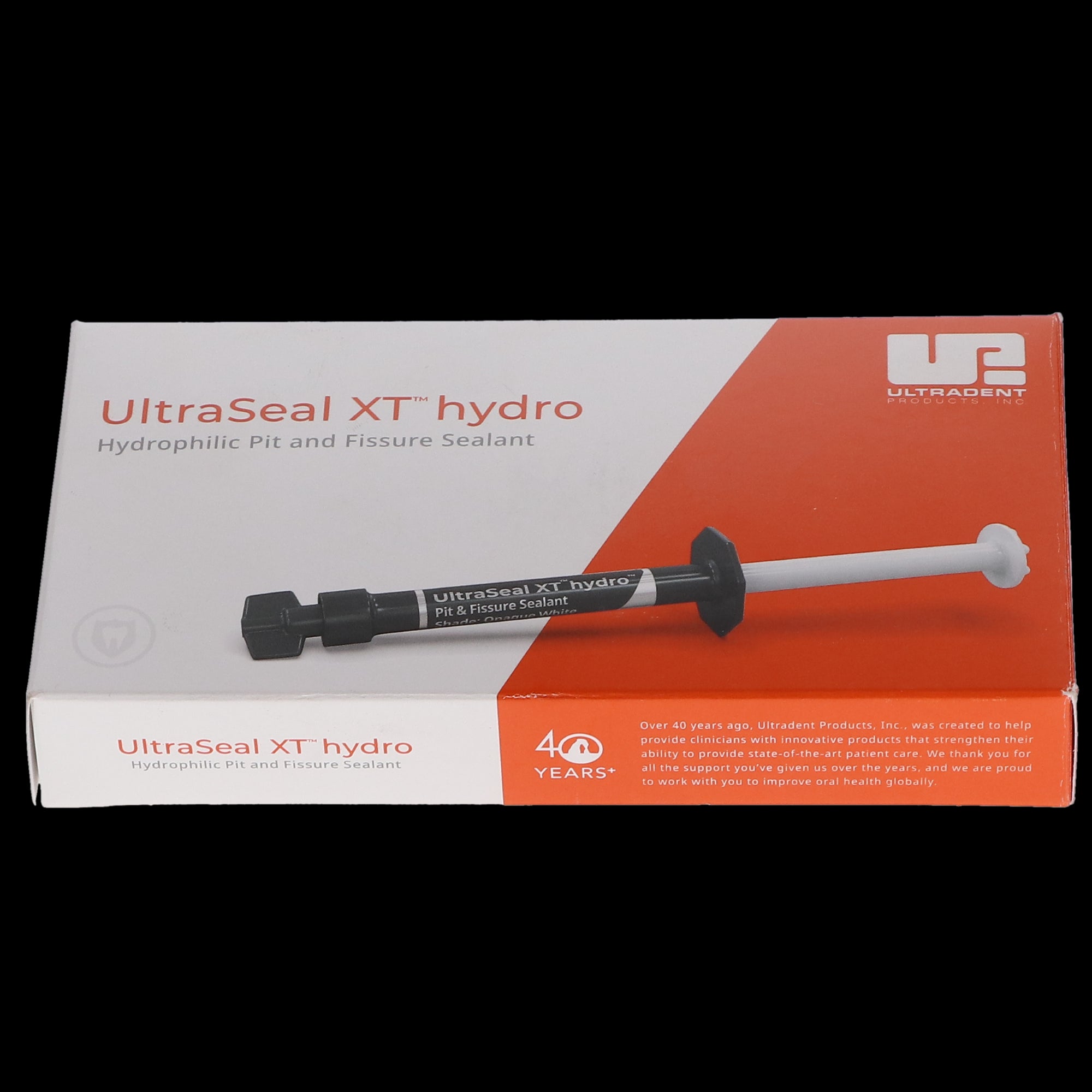 Ultradent 3534 UltraSeal XT Hydro Light Cure Opaque White 1.2 Syringes mL 4/Pk Ultradent 3534 UltraSeal XT Hydro Light Cure Opaque White 1.2 Syringes mL 4/Pk